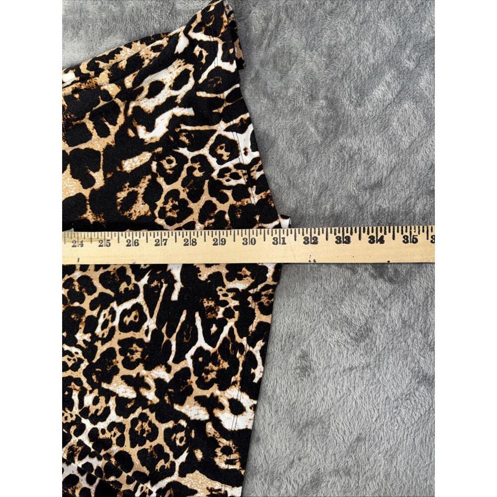 Venus Sleeveless Animal Print  Size Small Leopard Romper - Picture 5 of 9